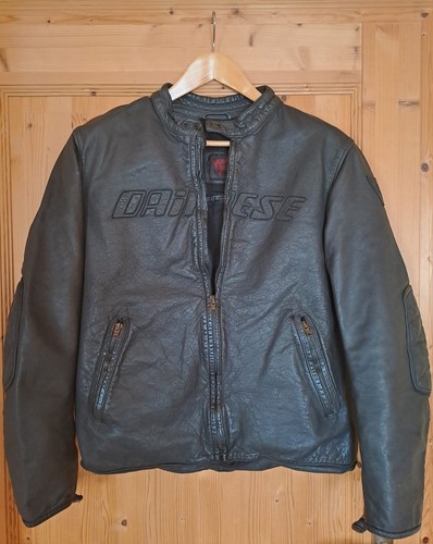 Giacca moto dainese pelle nera - giacca,